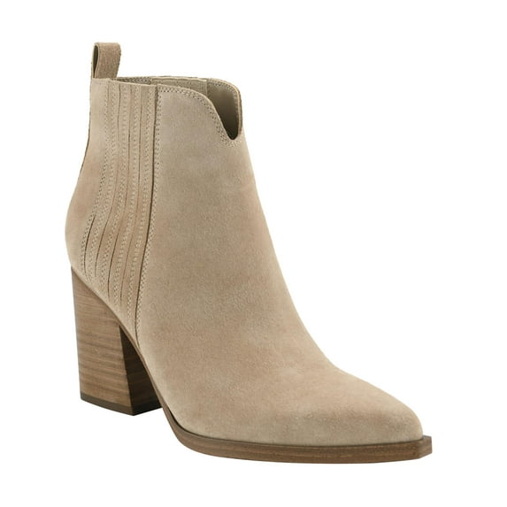 Marc Fisher Womens Maree Suede Stretch Ankle Boots