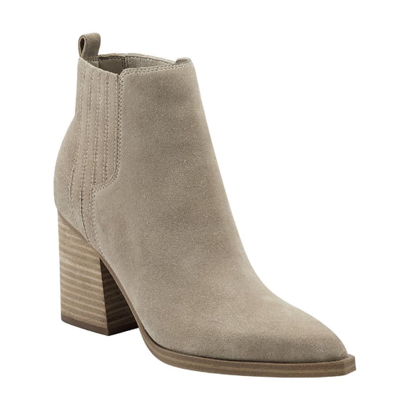 Marc Fisher Womens Matter Leather Pointed Toe Ankle Boots