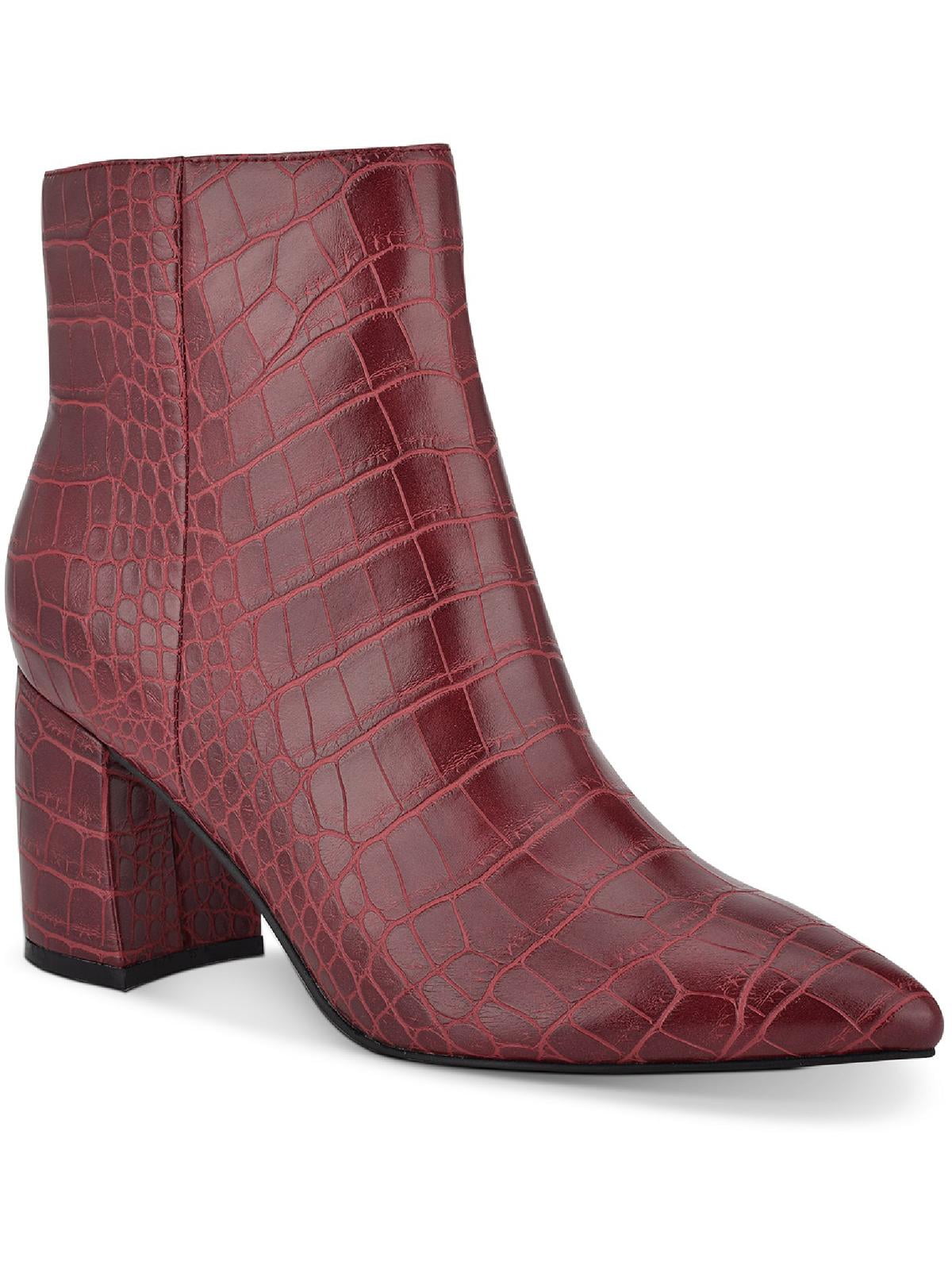 marc fisher retire booties snakeskin