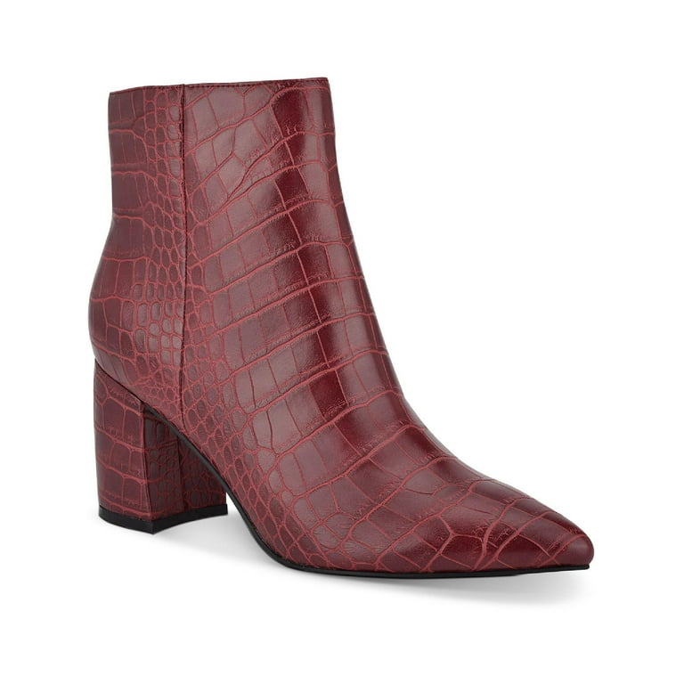 Marc fisher retire snakeskin cheap booties
