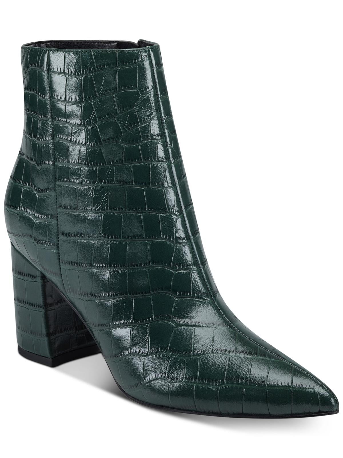 Marc fisher crocodile leather sale booties