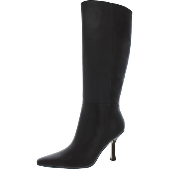 Marc Fisher Womens Vedant Faux Leather Pumps Knee-High Boots