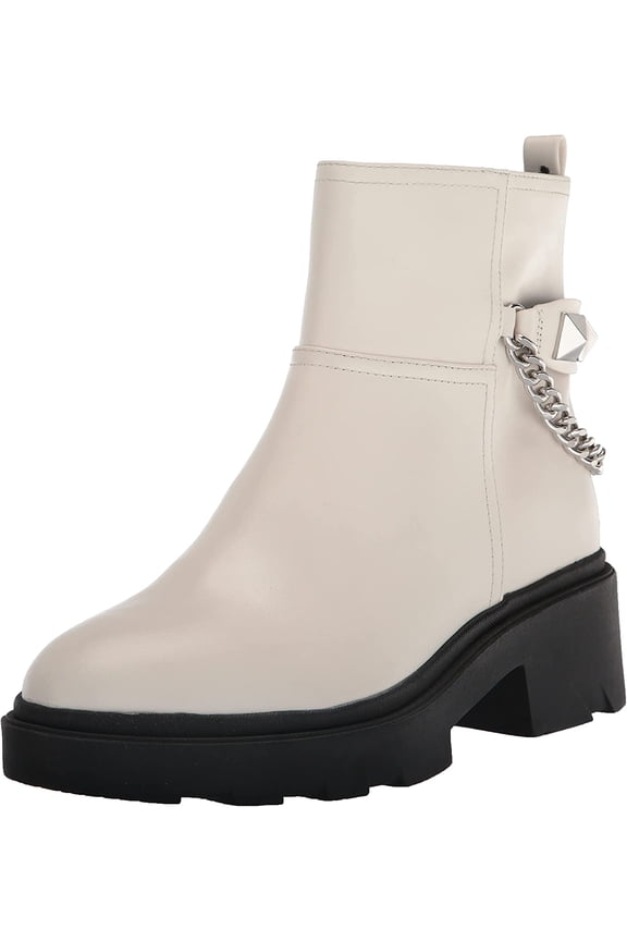 Women's Waty Chelsea Boot, Cream Leather, 9