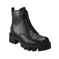 thumbnail image 1 of Marc Fisher Womens Zippa 2 Lugged Sole Zip Up Ankle Boots, 1 of 3