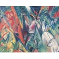 thumbnail image 1 of Marc "In the Rain" (1912) Glossy Poster, 1 of 2