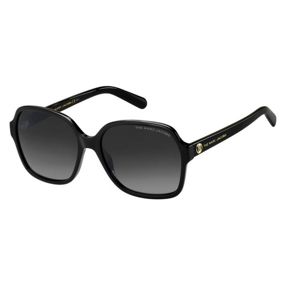 Marc Jacobs 526/S Full Rim Square Black Sunglasses