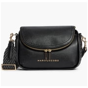 Marc Jacobs Black/Gold Hardware Womens Groove Mini Messenger Crossbody Bag