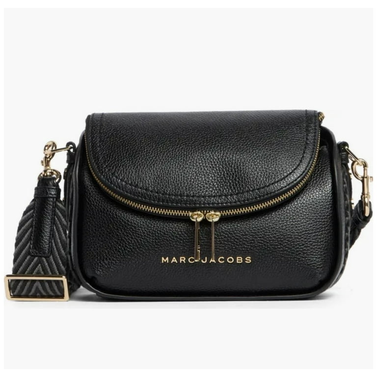 Marc Jacobs Black/Gold Hardware Women's Groove Mini Messenger Marc Jacobs Black/Gold Hardware Women's Groove Mini Messenger