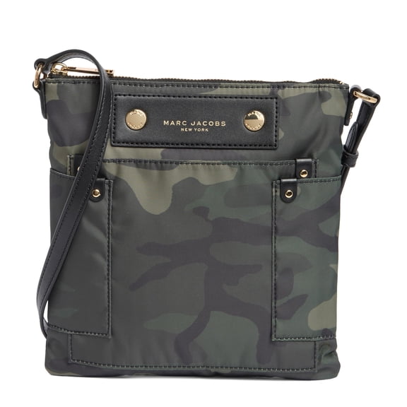 Marc Jacobs Camo Preppy Swing Crossbody Bag (Camo Multi)