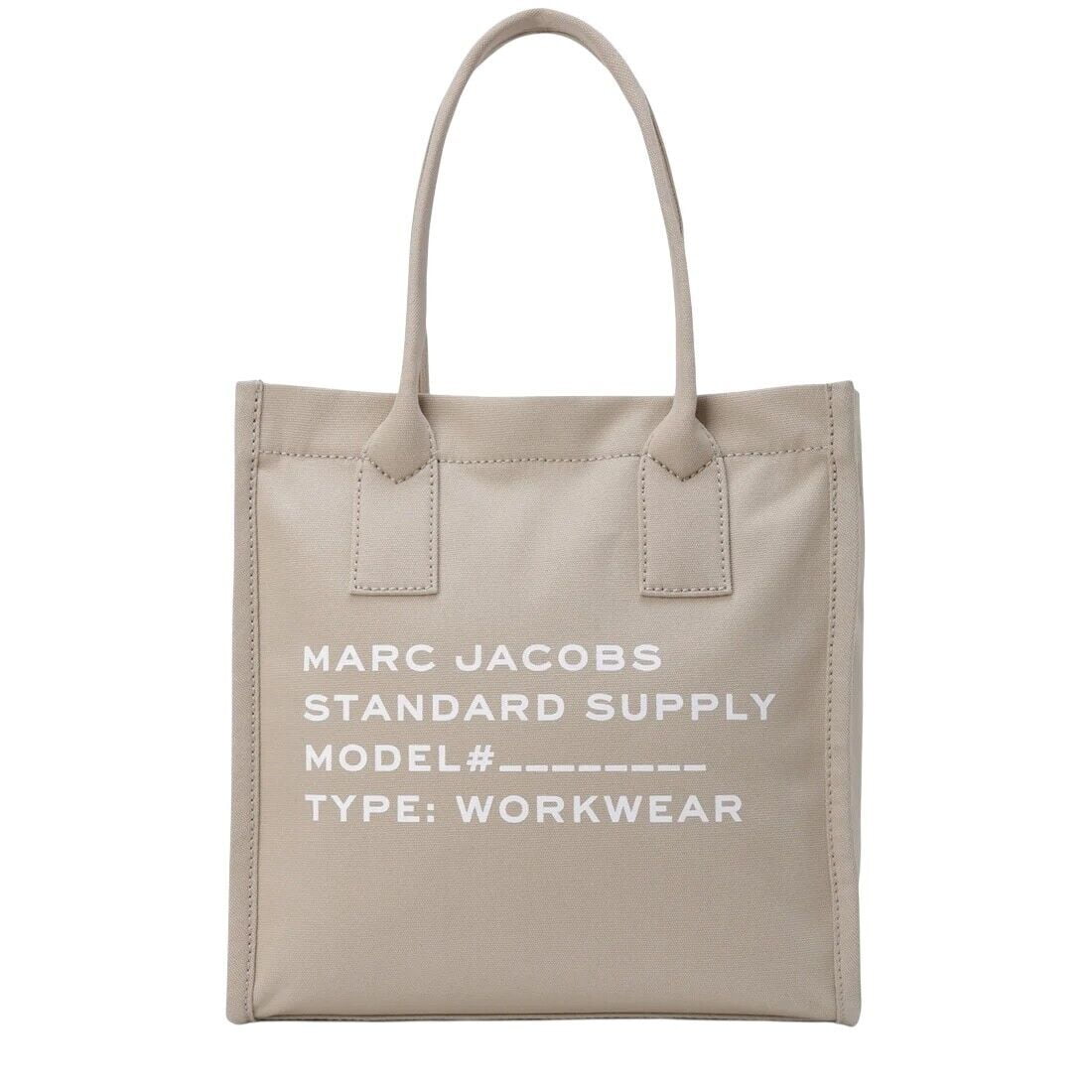 Marc Jacobs Canvas Standard Supply Large Tote Bag Beige