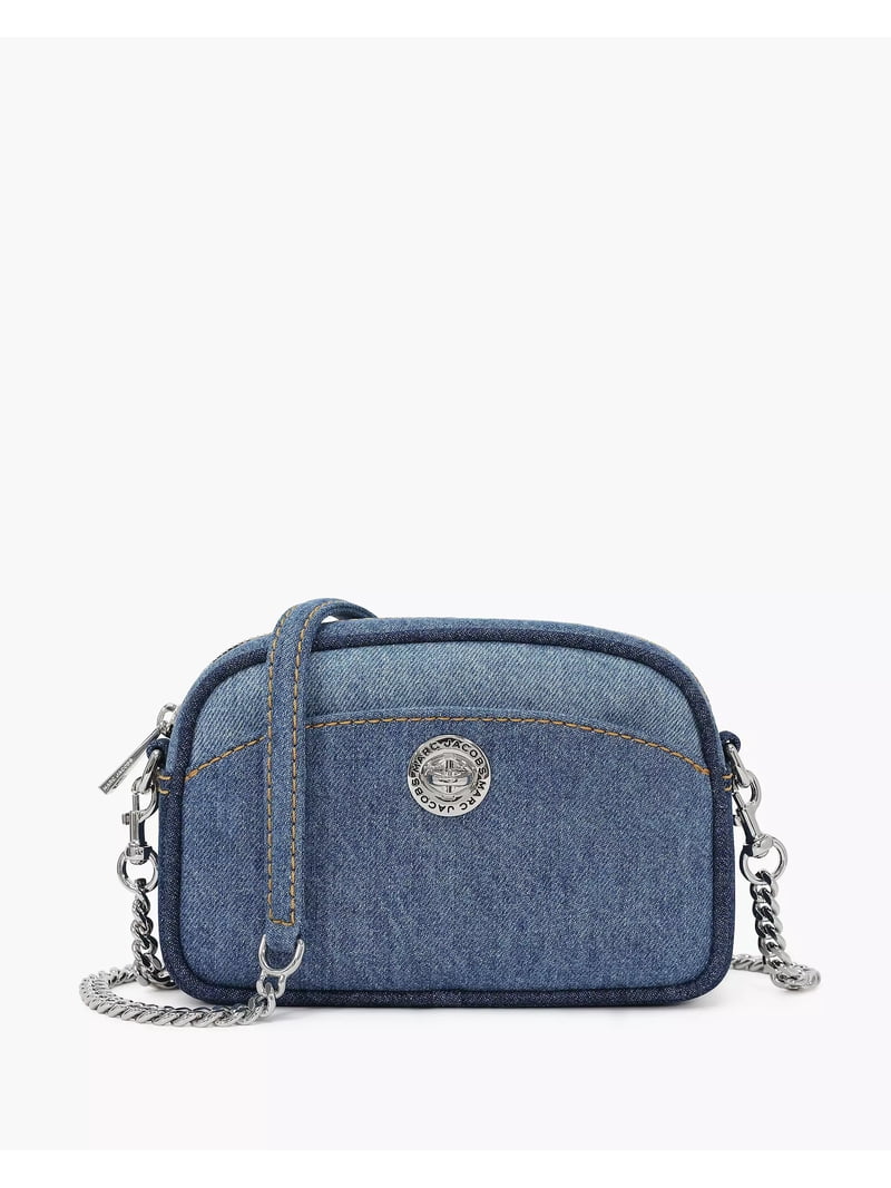 Marc Jacobs Colorblock Denim Signet Turnlock Camera Bag - 403