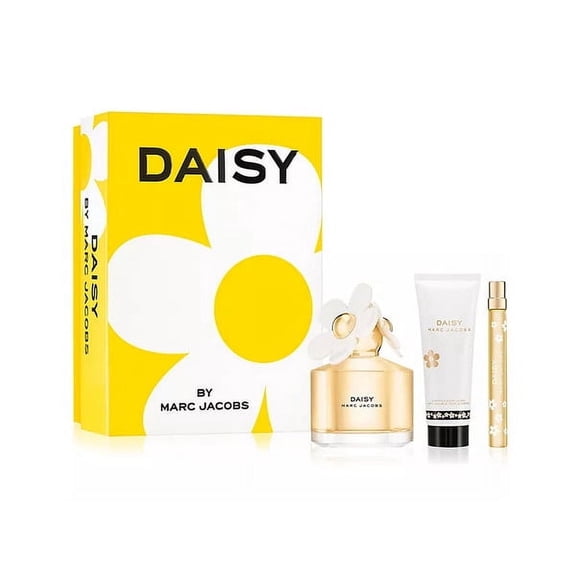 Marc Jacobs Daisy 3pcs Gift Set For Women
100ml Eau De Toilette Spray + 75ml Body Lotion + 10ml Eau De Toilette Spray