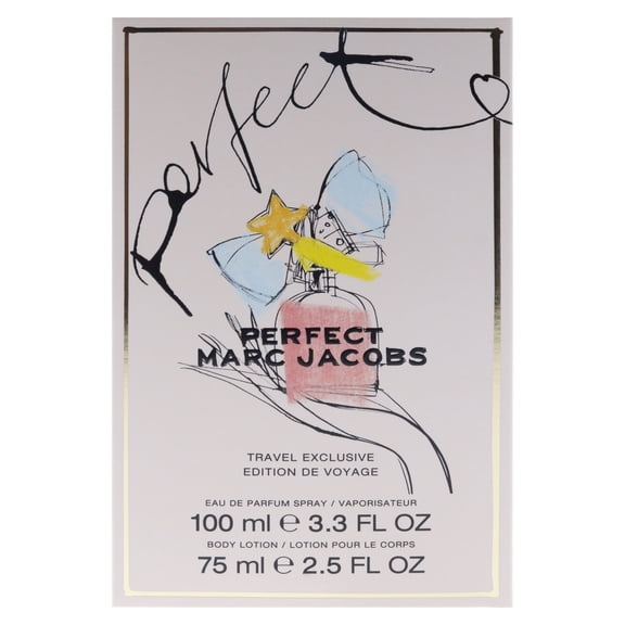 Marc Jacobs Marc Jacobs Perfect , 2 Pc Gift Set 3.3oz EDP Spray, 2.5oz Body Lotion