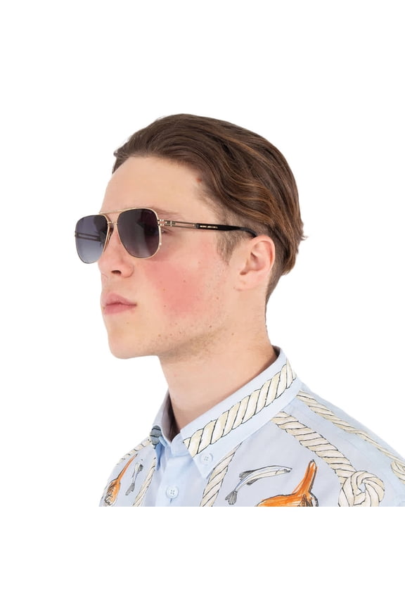Dark Grey Shaded Navigator Men's Sunglasses MARC 633/S 0RHL/9O 60