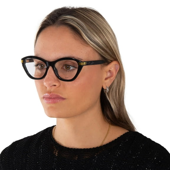 Marc Jacobs MJ 1086 080700 52mm Cat Eye Eyeglass Frames Women's Black