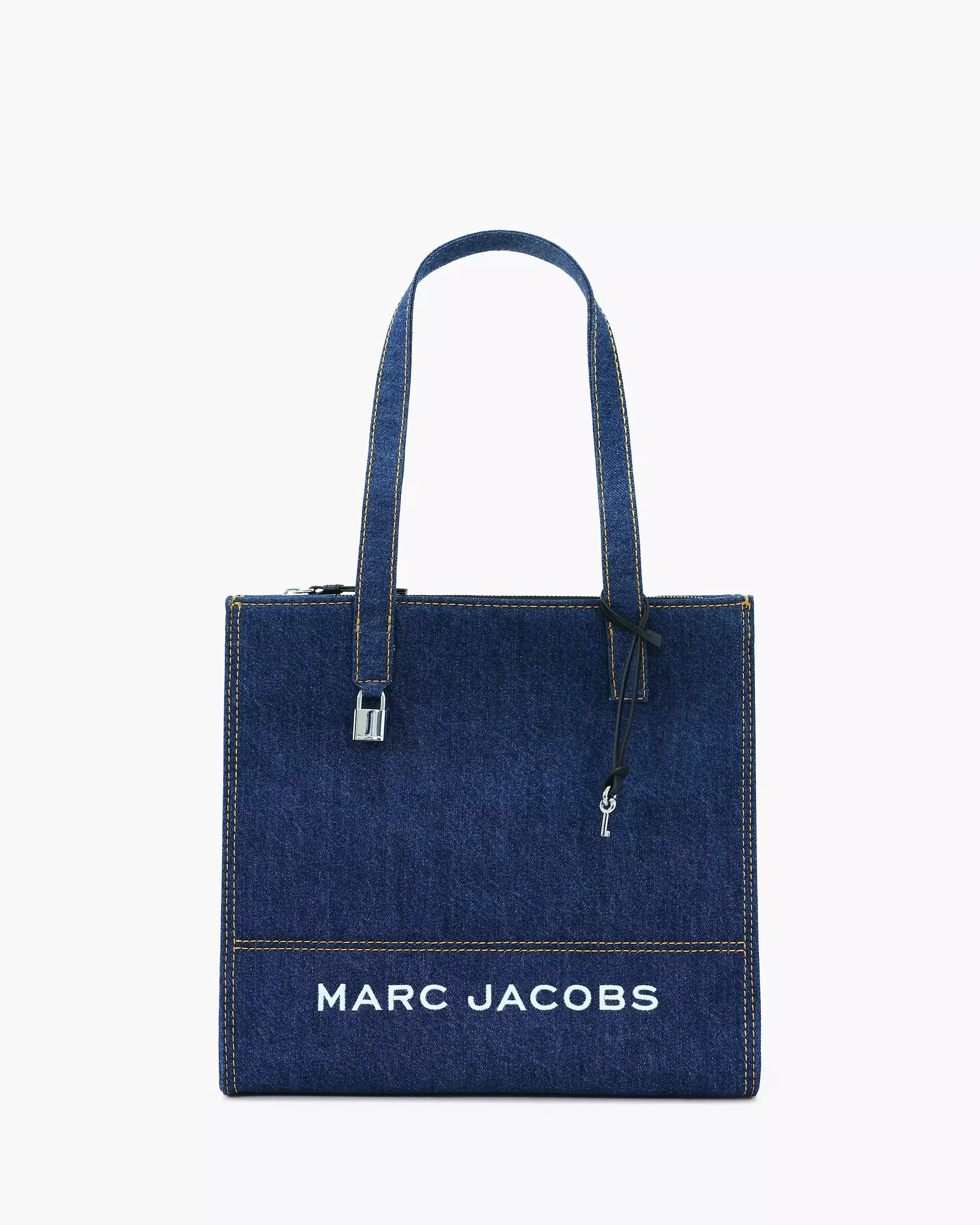 MARC BY MARC JACOBS レディース　ハンドバッグ Marc Jacobs Denim Bold Grind Tote Bag - Denim - Walmart.com