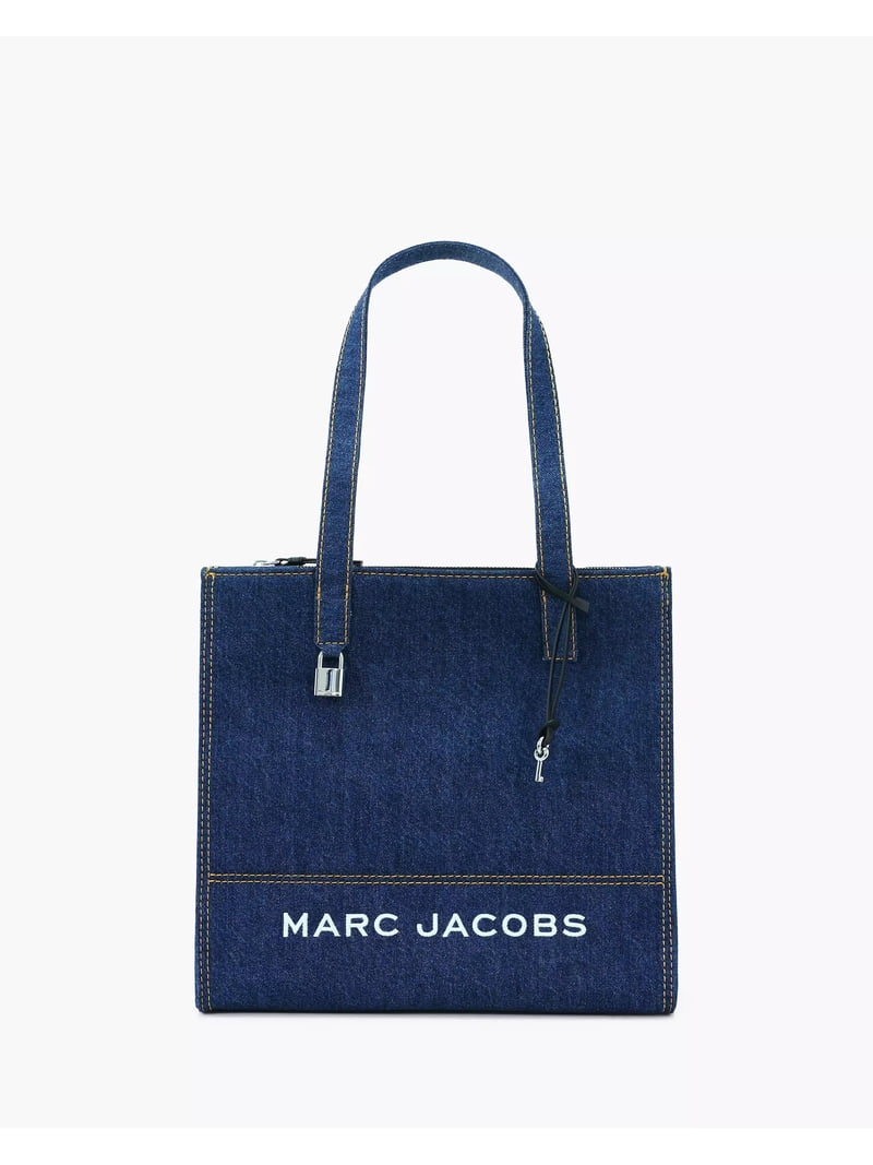 Marc Jacobs Denim Bold Grind Tote Bag - Denim - Walmart.com