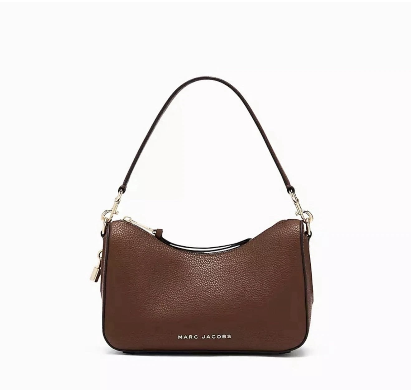 Marc Jacobs Drifter Small Convertible Shoulder Bag Pebbled Leather