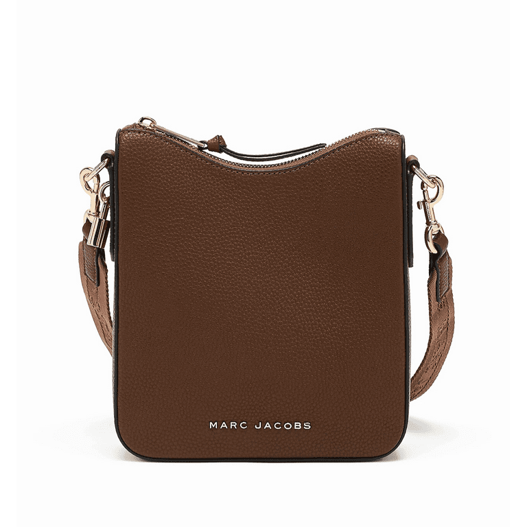 Marc Jacobs Drifter Swing Pack Crossbody Cognac Pebble Leather Bag