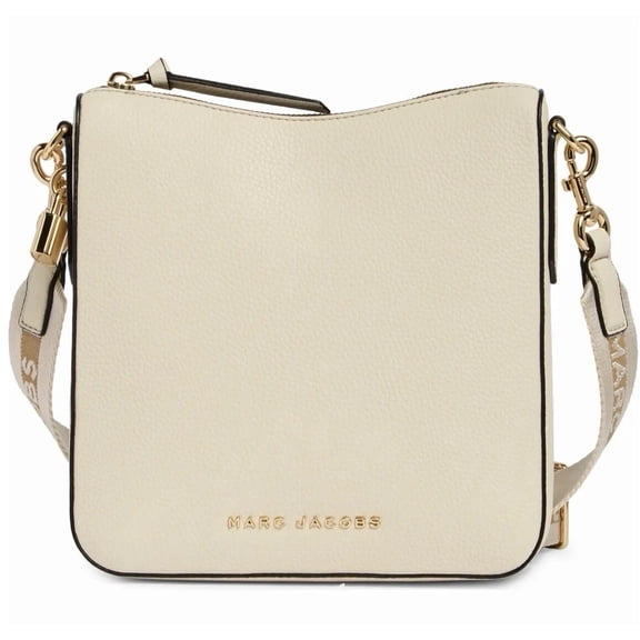 Marc Jacobs Drifter Swing Pack Crossbody Marshmallow Pebble Leather Bag $275