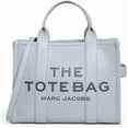 thumbnail image 1 of Marc Jacobs The Leather Medium Tote Bag - Wolf Grey, 1 of 7