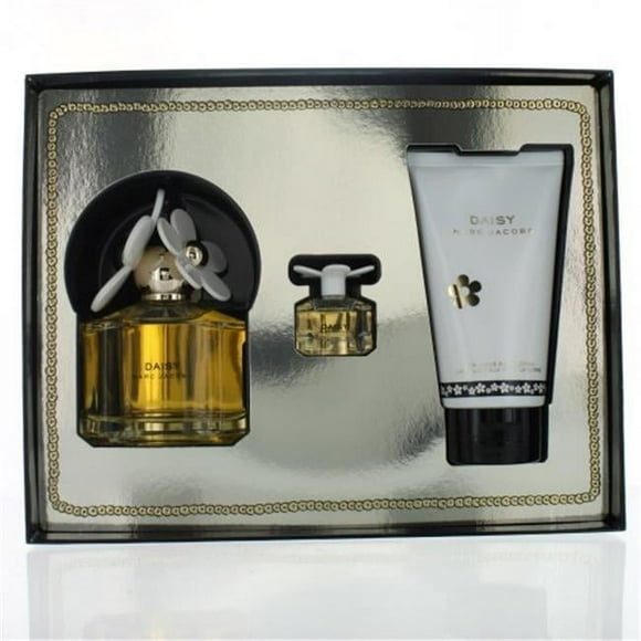 Marc Jacobs GSWMARCJACOBSDAIS3PC 3.4 oz Womens Marc Jacobs Daisy Eau De Toilette Spray Gift Set, 3 Piece