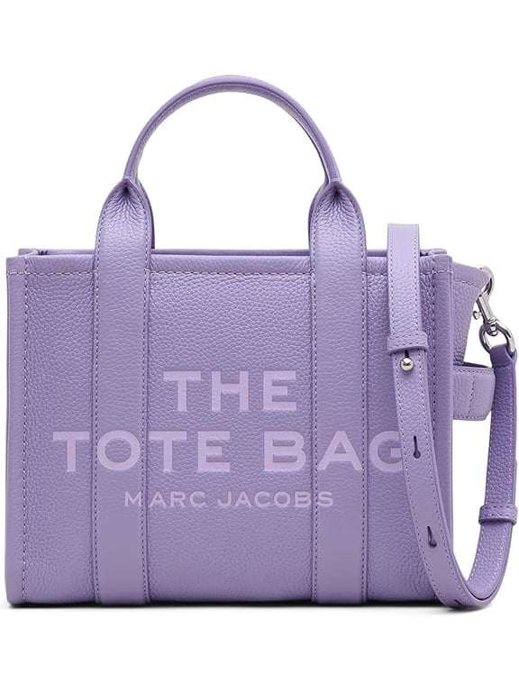 The Leather Small Tote Bag - Lavender