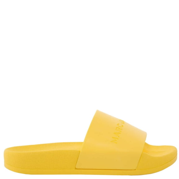 Marc Jacobs Kids Logo-Debossed Slides, Brand Size 30 (US Size 13 Kids)