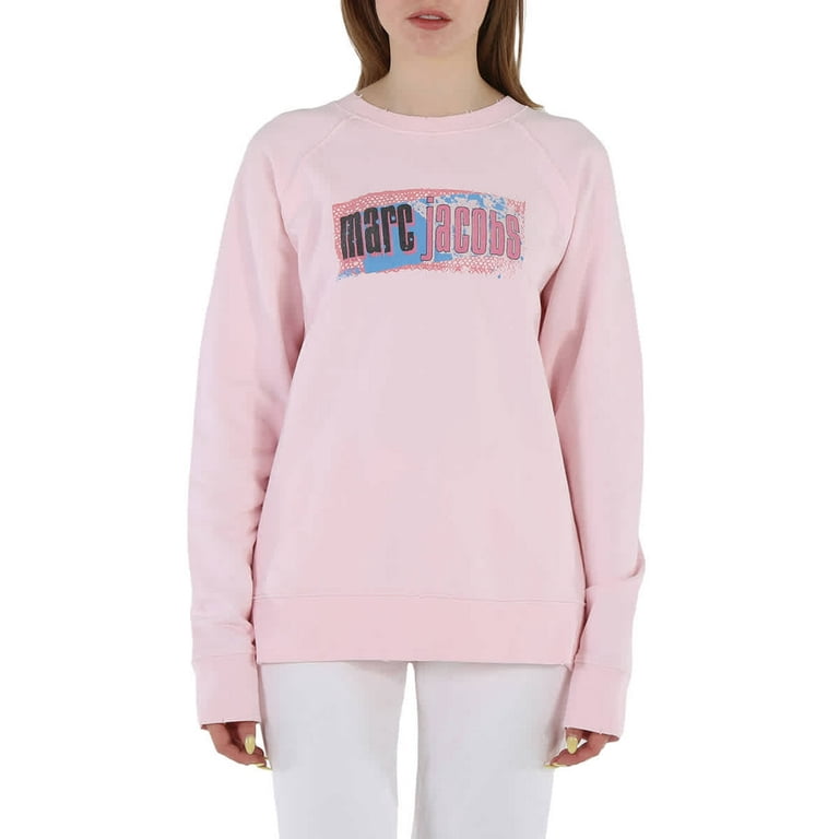 Marc Jacobs Ladies Pretty In Pink Sweatshirt, Size Small