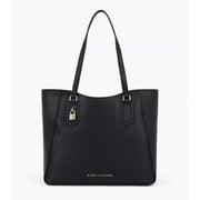 Marc Jacobs Large Drifter Work Leather Tote Bag In Black