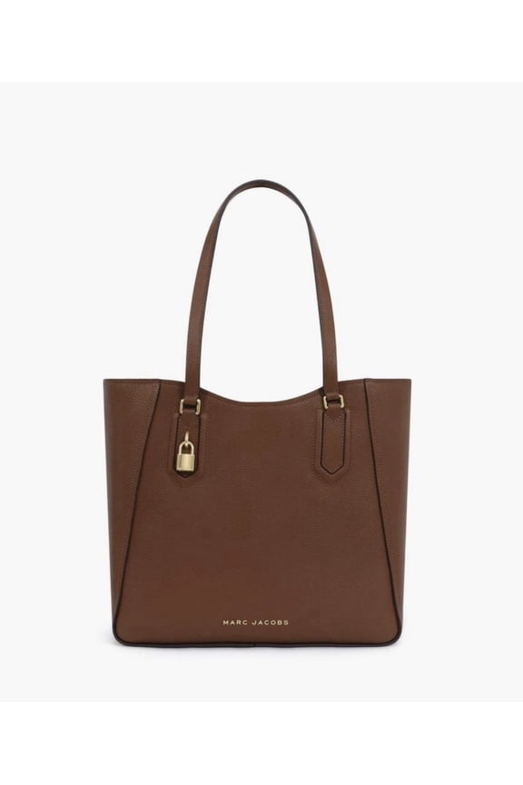 Large Drifter Work Leather Tote Bag In Cognac