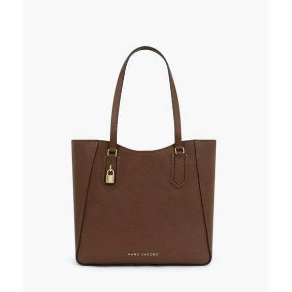 Marc Jacobs Large Drifter Work Leather Tote Bag In Cognac