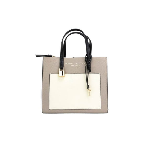 Marc Jacobs M0016132 Loam Soil Multicolor/Gold Hardware Women's Grind Colorblock Mini Tote Bag