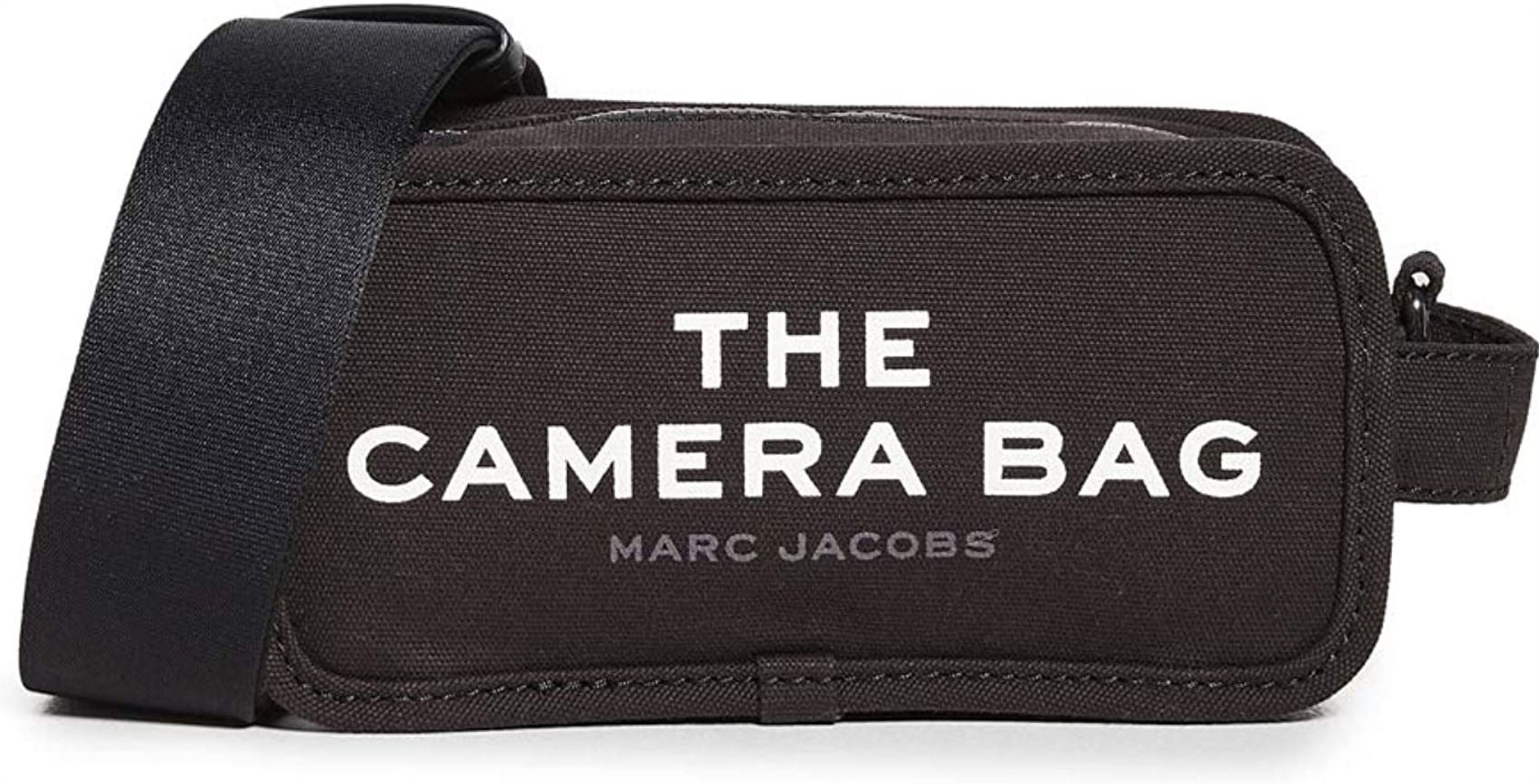 MARC JACOBS: The Camera bag in canvas - Black