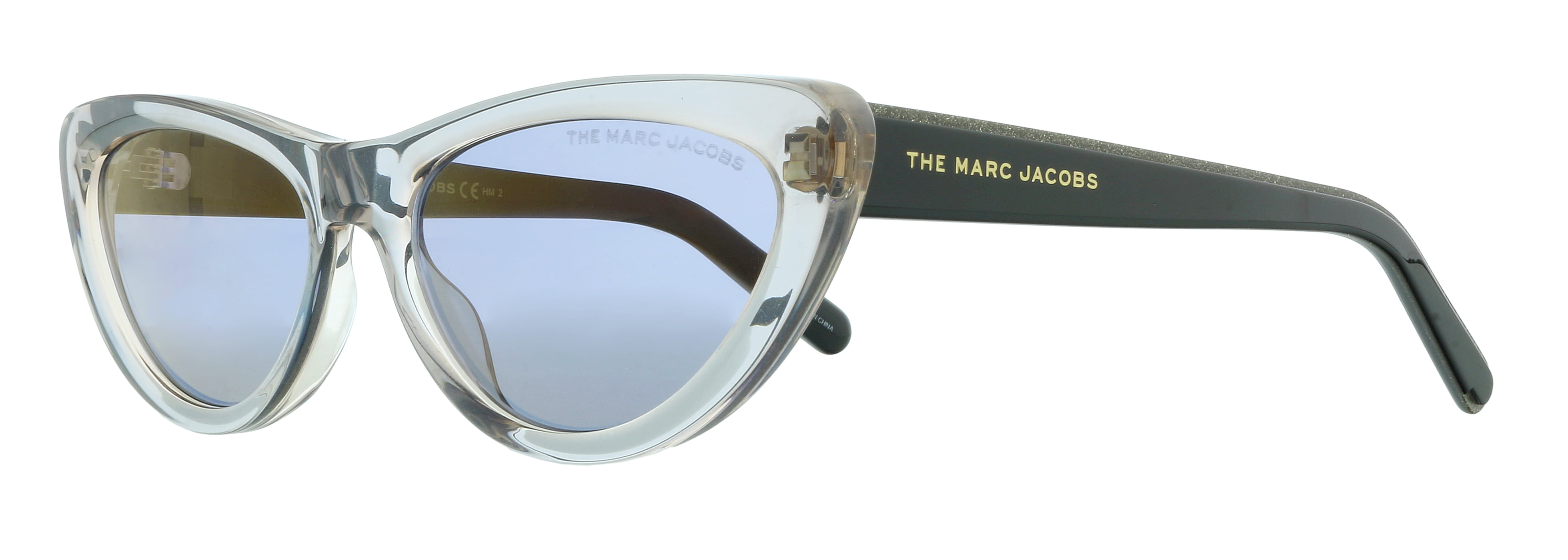 Marc Jacobs MARC 457/S K1 0R6S Grey Black Cateye Sunglasses for womens, Optical.