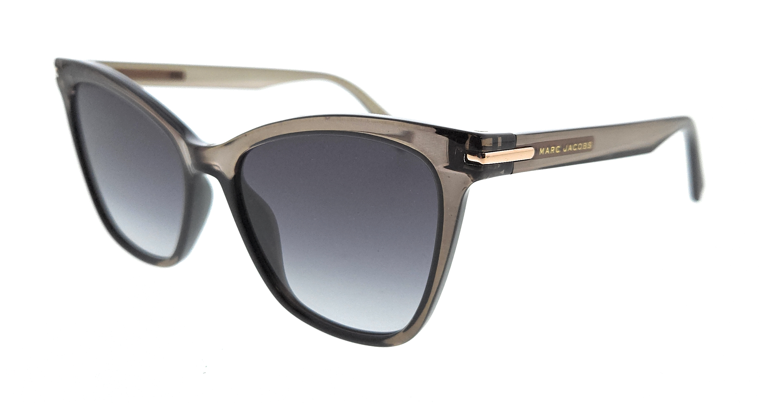 The Marc Jacobs Sunglasses Gray/Black Amazon.com: Marc Jacobs MARC 636/S Black/Grey Shaded 59/14  main image 4