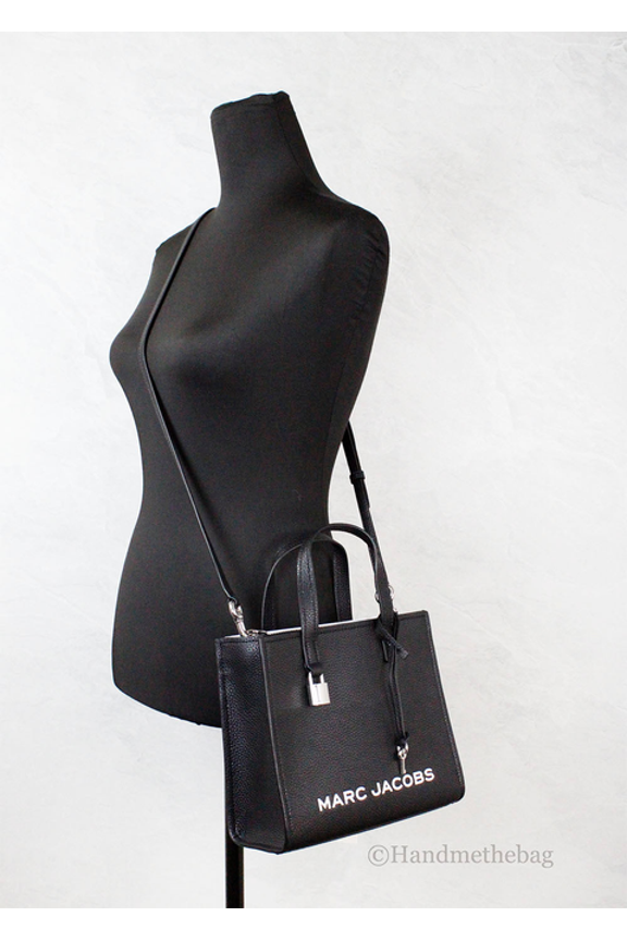 Marc Jacobs Marc Jacobs Mini Grind Black Leather Crossbody Women's Bag