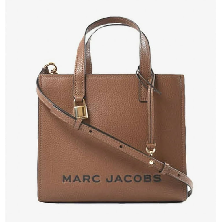 Marc Jacobs Mini Grind Leather Crossbody Tote Bag Satchel Purse