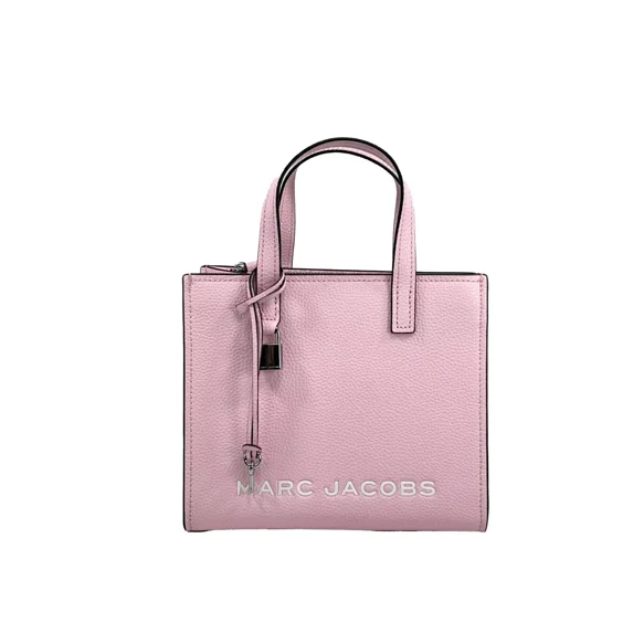 Marc Jacobs Mini Grind Pink Leather Crossbody Bag Purse