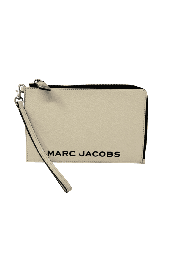 Pebble Leather Wristlet Wallet Marshmallow 4R3SCP028S02 $145