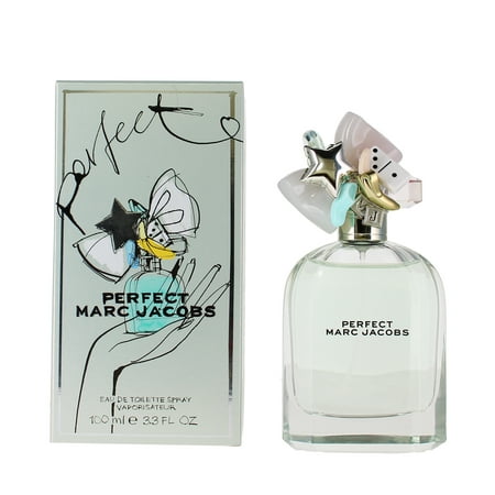Marc Jacobs Perfect Eau De Toilette, Perfume for Women, 3.3 Oz