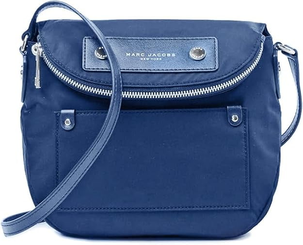 Marc Jacobs Preppy Nylon Mini Natasha Crossbody Bag (Azure Blue