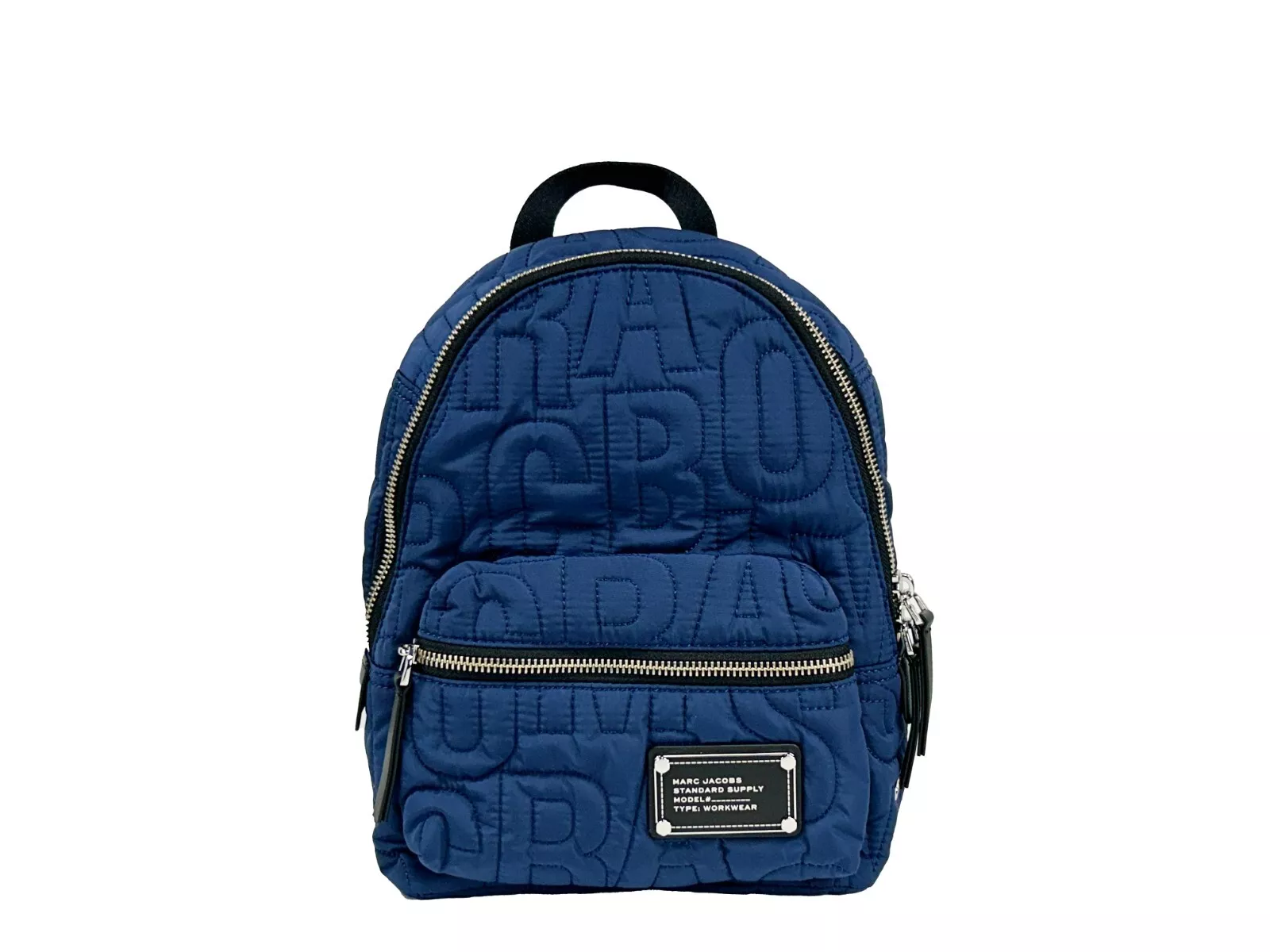 Marc Jacobs Small Blue Quilted Backpack Bookbag - Walmart.com display picture 1