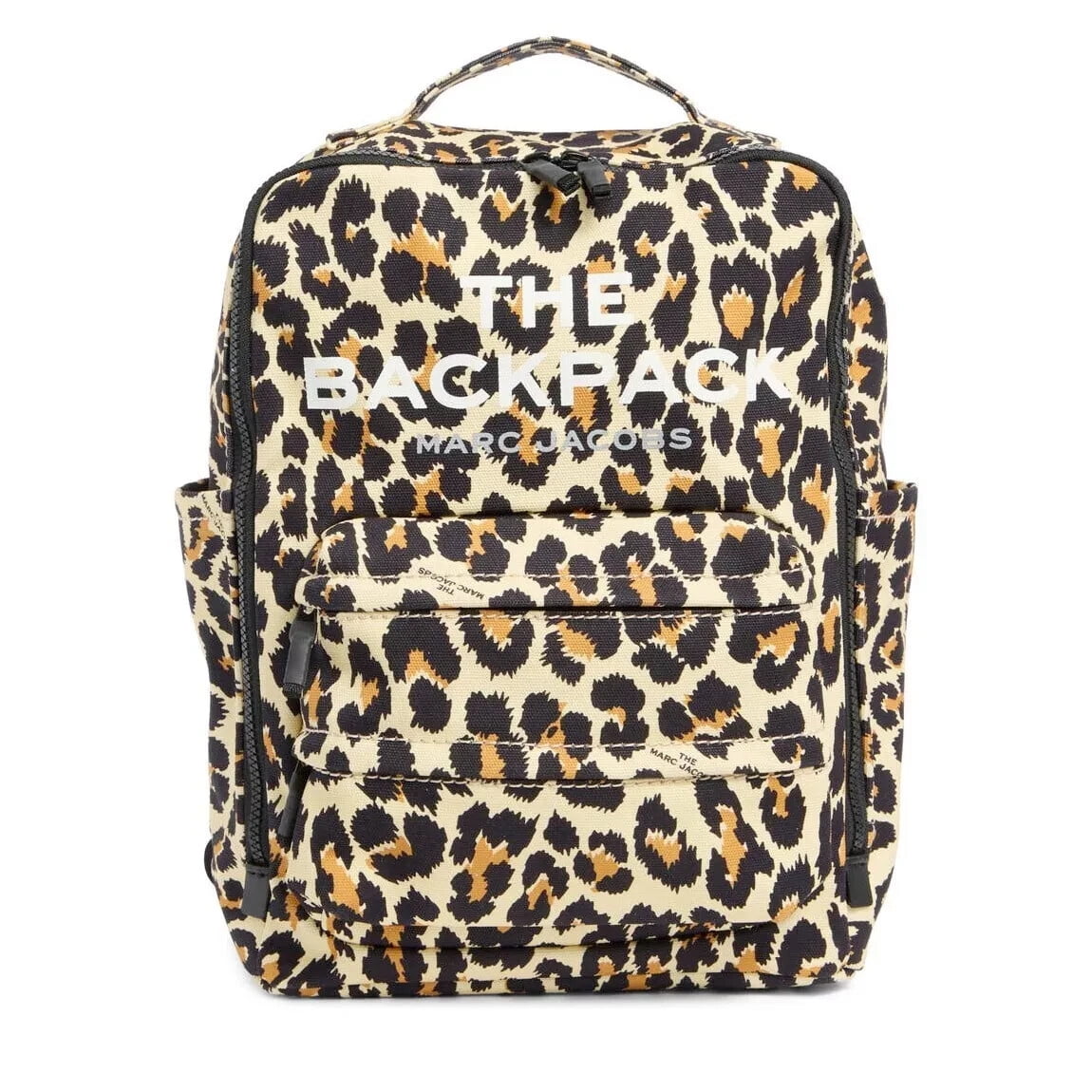 直営店★Marc Jacobs LEOPARD-PRINT BACKPACK Marc Jacobs The Backpack Medium Size Canvas Animal Leopard