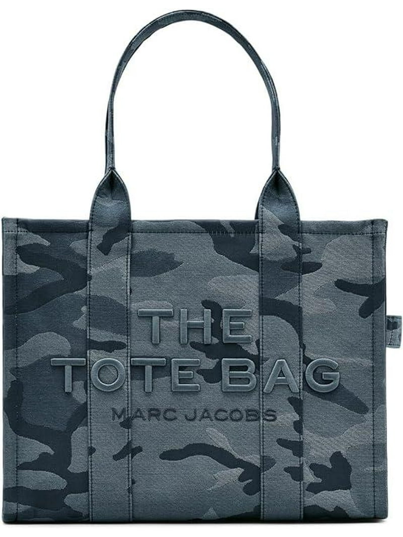 バッグ MARC JACOBS THE TOTE BAG Marc Jacobs The Camo Jacquard Large Tote Bag - Blue Multi