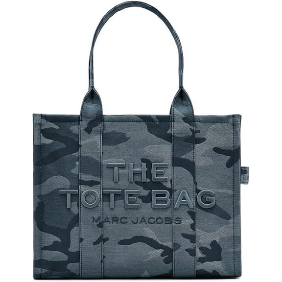 Marc Jacobs The Camo Jacquard Large Tote Bag - Blue Multi