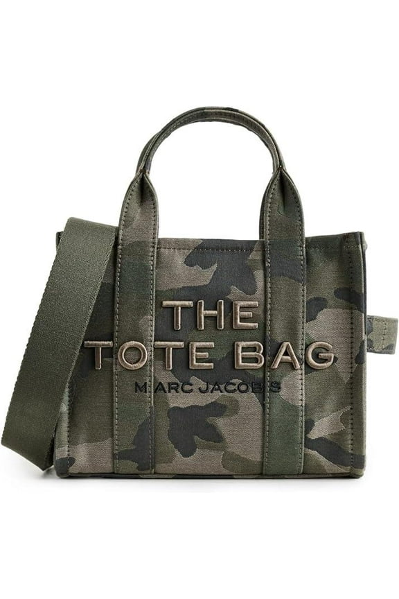 The Camo Jacquard Small Tote Bag - Camo Multi