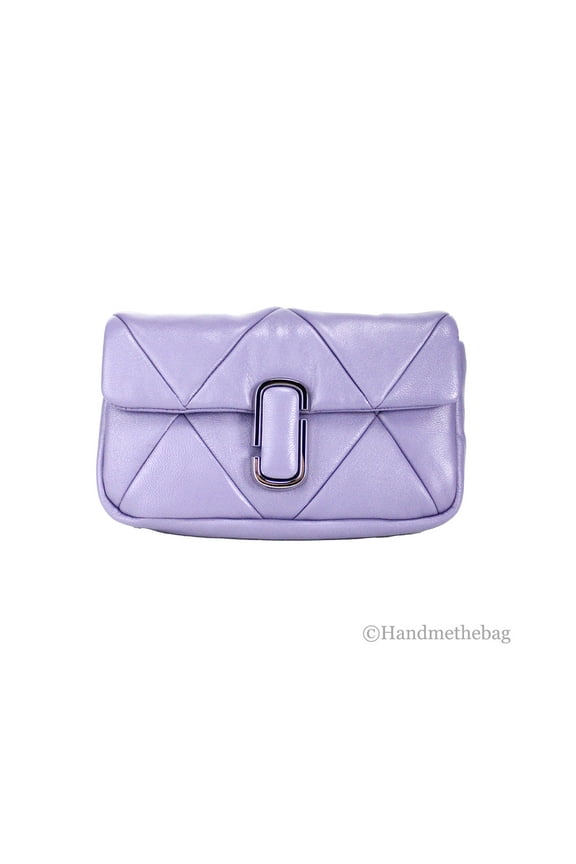 The J Marc Daybreak Diamond Quilted Leather Shoulder Crossbody Women's Bag