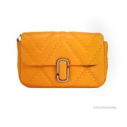 Marc Jacobs Marc Jacobs The J Marc Mini Scorched Quilted Leather Convertible Shoulder Womens Bag