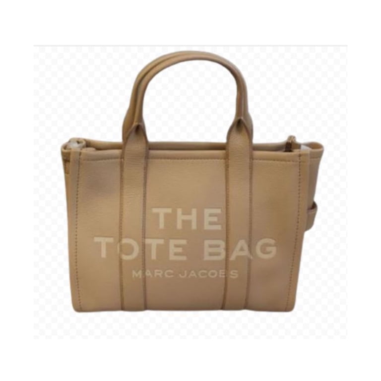 Marc Jacobs The Leather Medium Tote Bag Camel H004L01PF21-914